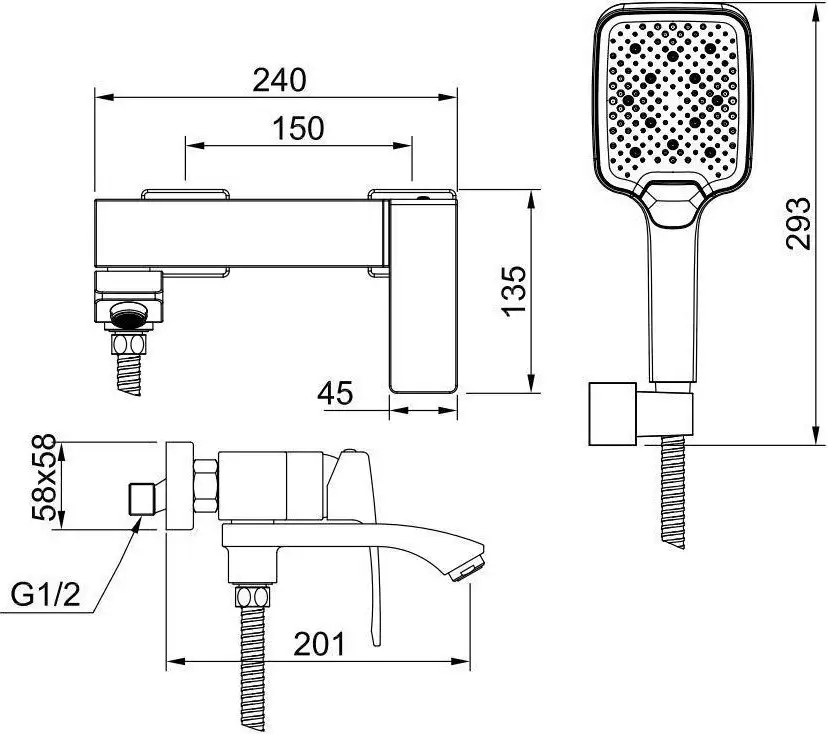 Смеситель Raglo R01.30.06 - фото товара