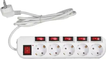 Сетевой фильтр Buro 500SH-1.8-SW-W – изображение в каталоге