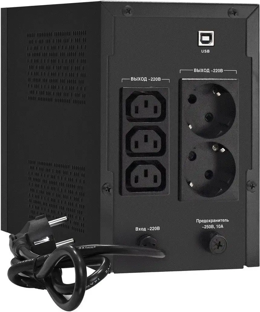 Источник бесперебойного питания ExeGate SpecialPro Smart LLB-1500.LCD.AVR.2SH.3C13.USB EX292800RUS – фото товара