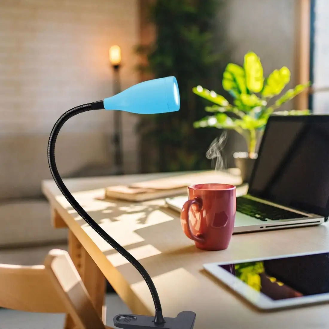 Настольная лампа Uniel ULM-D501 4W/4000K BLUE UL-00010744 – фото товара