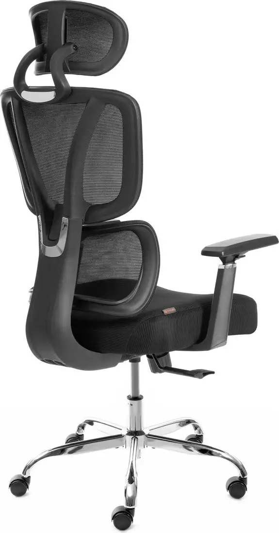 Офисное кресло TetChair Mesh-12HR (ткань, черный) – фото товара