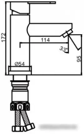 Смеситель FRAP F10801 - фото товара