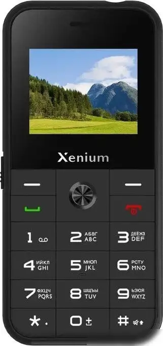 Телефон Xenium X718 (черный) – фото товара