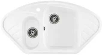 Кухонная мойка Gerhans E02 (белый) - изображение в каталоге