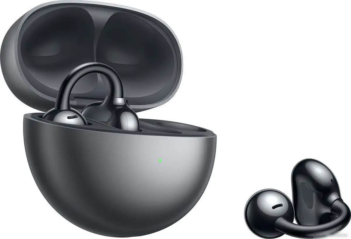 Наушники Huawei FreeClip (черный, международная версия) – фото товара