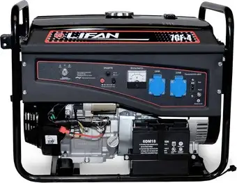 Бензиновый генератор Lifan LF7500E – изображение в каталоге