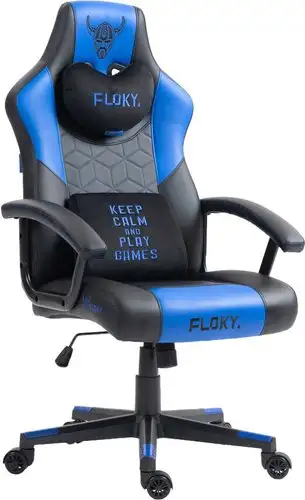 Игровое (геймерское) кресло FLOKY Huginn Blue (синий) – изображение в каталоге