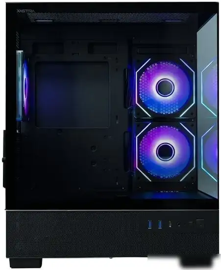 Корпус XASTRA Q400M 3ARGB-C6-UC (черный) – фото товара
