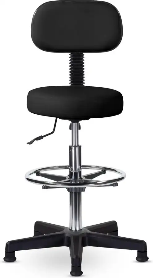 Офисное кресло UTFC Стул кассира со спинкой (Z11/черный) – фото товара