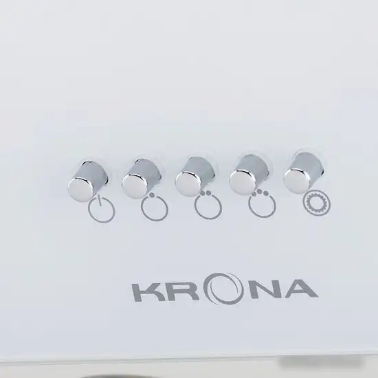 Кухонная вытяжка Krona Gabriele 500 PB (белый) - фото товара