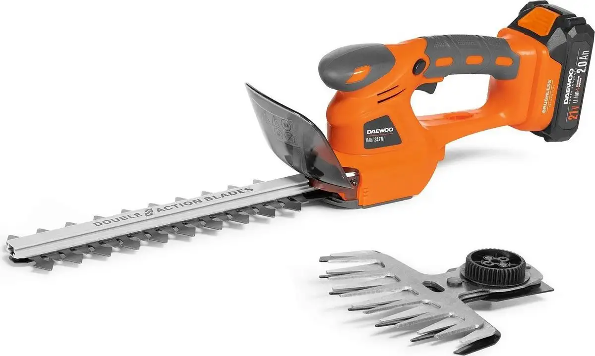 Кусторез + ножницы Daewoo Power DAHT 2521Li Full Set (с 1-им АКБ) – фото товара