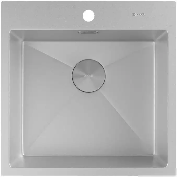 Кухонная мойка ZorG Zerox 51 IF Zurinox Steel - фото товара