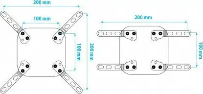 VESA-адаптер для телевизора Kromax ADAPTER-200 – фото товара