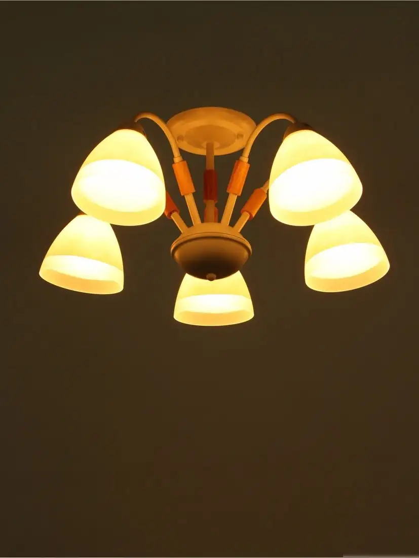 Люстра средней высоты BayerLux Нельсен 10352904 (белый) – фото товара