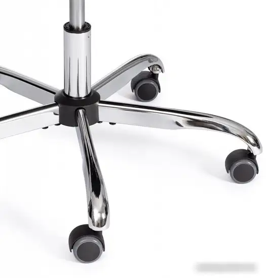 Офисное кресло TetChair Oxford хром/флок (бежевый) – фото товара