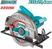 Дисковая (циркулярная) пила Total TS122235622