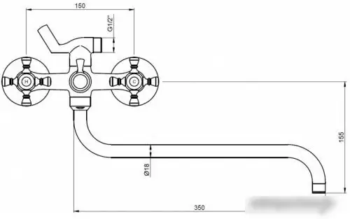 Смеситель Kaiser Grace 11070SH - фото товара