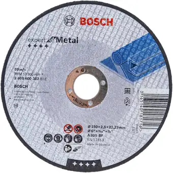 Отрезной диск Bosch 2608600382 – изображение в каталоге