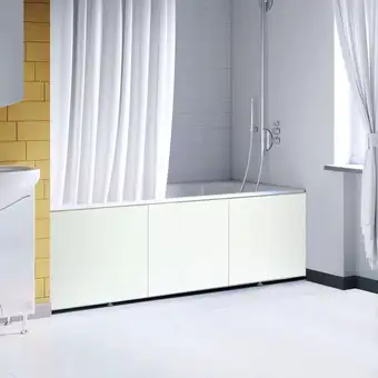 Фронтальный экран под ванну Comfort Alumin Белый глянцевый 1.2