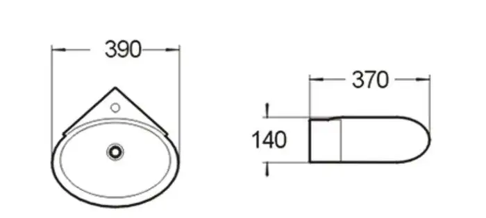 Умывальник SantiLine SL-2021 - фото товара