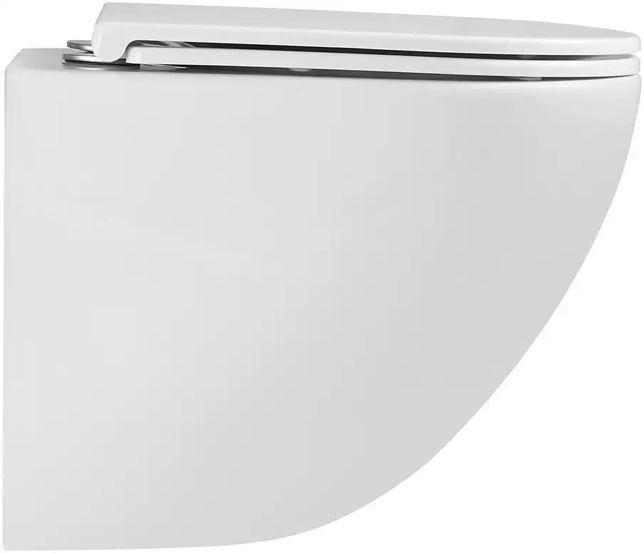 Унитаз подвесной Lemark Glazer 9614003 (белый глянец, с сиденьем) - фото товара