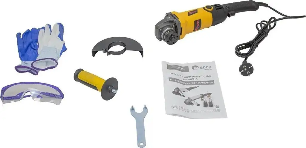 Угловая шлифмашина Edon AG-125/1000CER – фото товара