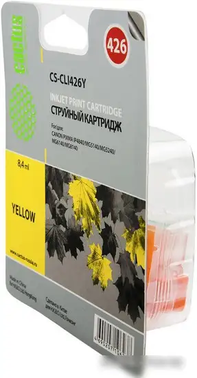 Картридж CACTUS CS-CLI426Y – фото товара