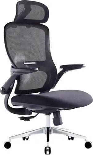 Офисное кресло SitUp Sity Black Chrome (сетка Black/Black) – изображение в каталоге