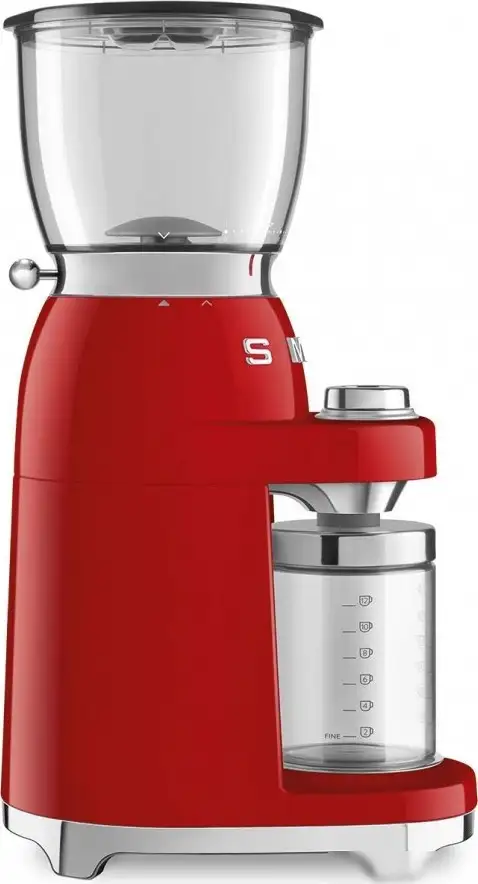 Электрическая кофемолка Smeg CGF11RDEU - фото товара
