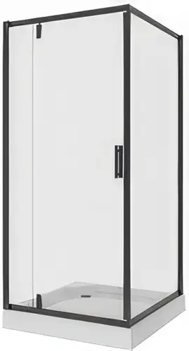 Душевой уголок Niagara Nova NG-6801-08 BLACK 90x90 - изображение в каталоге