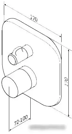 Смеситель AM.PM Sensation F3075600 - фото товара