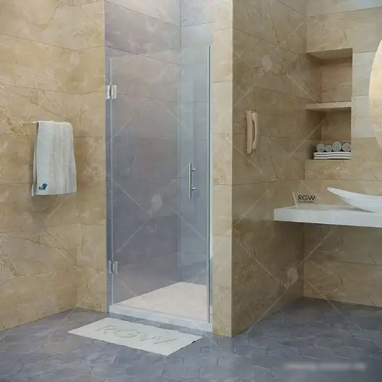 Душевая дверь RGW HO-011 80 (хром/прозрачное стекло) - фото товара
