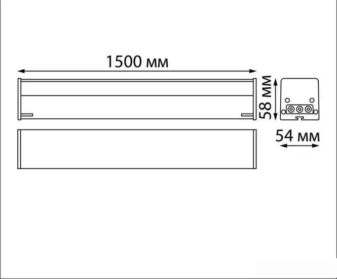 Линейный светильник Novotech Bits 359113 – фото товара
