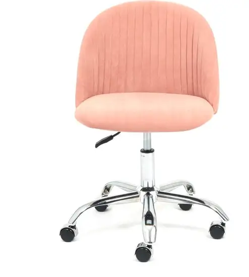 Кресло TetChair Melody (флок, розовый) – фото товара