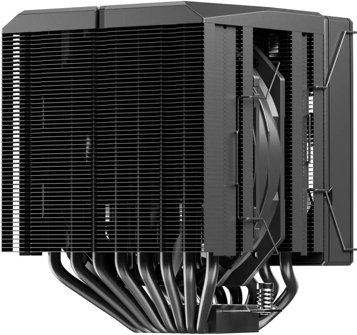 Кулер для процессора upHere UE2 Elite K8 (черный) – фото товара