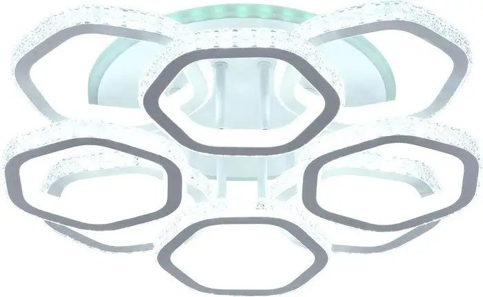 Припотолочная люстра Escada Centauri 10263/8 LED*201+8W White – фото товара