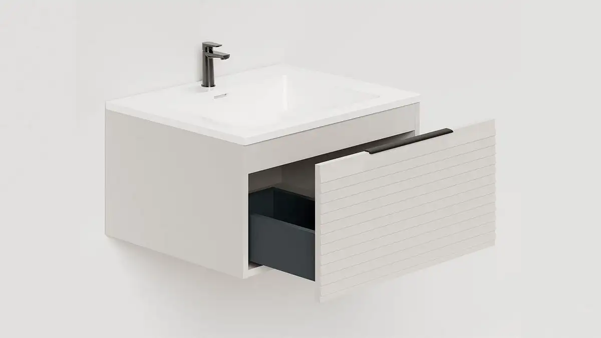 Salini Тумба под умывальник Touch Н 60 T600H1C (кремовый) – фото товара