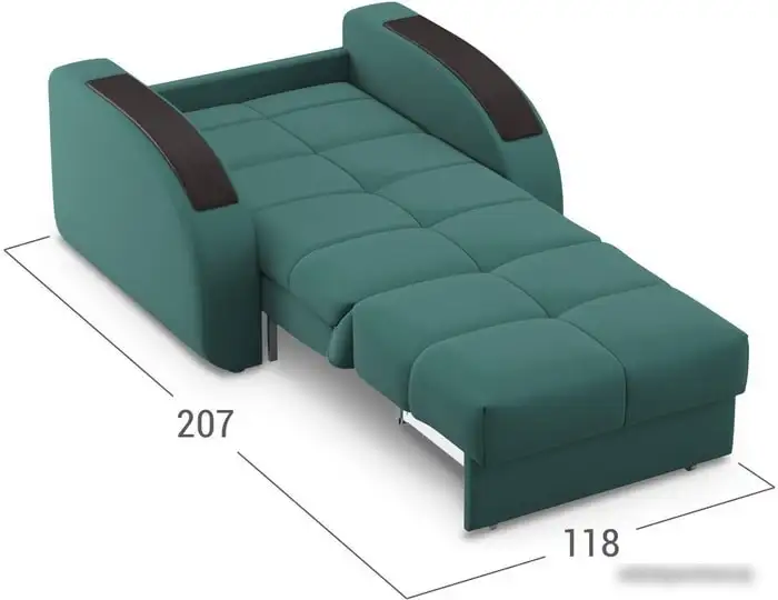 Кресло-кровать Moon Trade Рио 109 002905 (зеленый) – фото товара