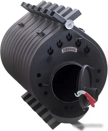 Свободностоящая печь-камин Сибирь БВ-720 - фото товара