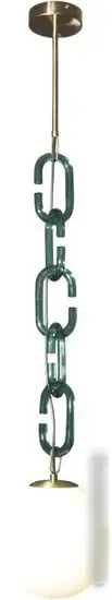 Подвесная люстра LOFT IT Chain 10128P Green – фото товара