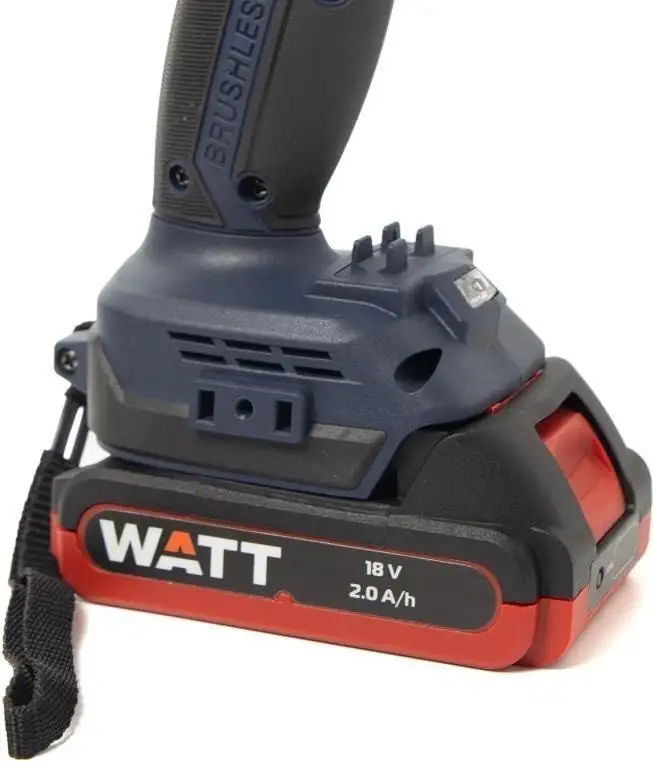 Дрель-шуруповерт WATT WAS-18 Li-2BL 1.018.050.00 (с 2-мя АКБ, кейс) – фото товара