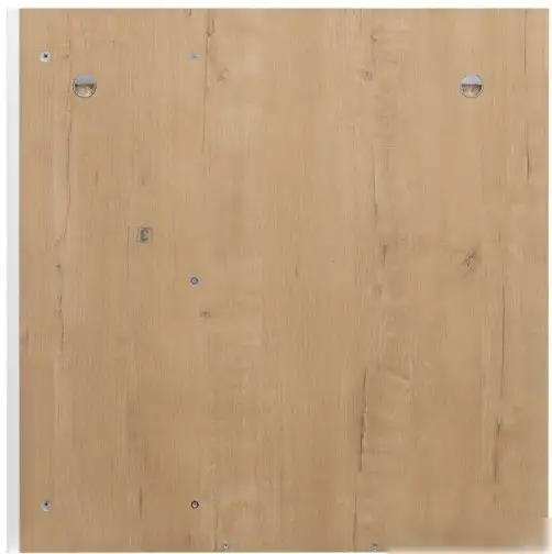 Doratiz Шкаф с зеркалом Фьорд 70 R 2711.160 (белый/дуб бунратти) – фото товара