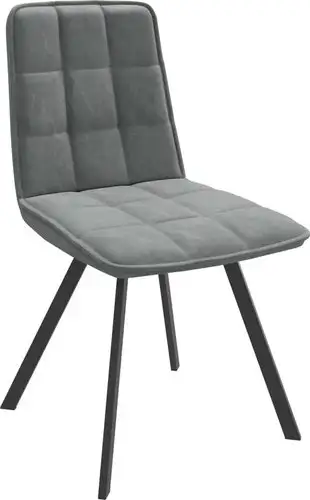 Стул Мамадома Rom D (k10 Антрацит замша Lux/черный)