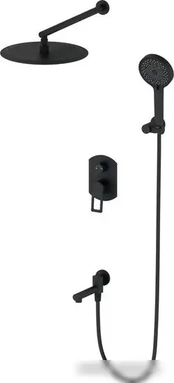 Душевая система Wonzon&Woghand WW-88939010-MB