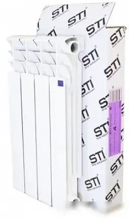 Биметаллический радиатор STI 500/80 (4 секции) - фото товара