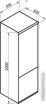 Холодильник MAUNFELD MFF200NFR - фото товара