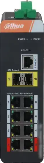 Управляемый коммутатор 2-го уровня Dahua IS4210-8GT-120 – фото товара