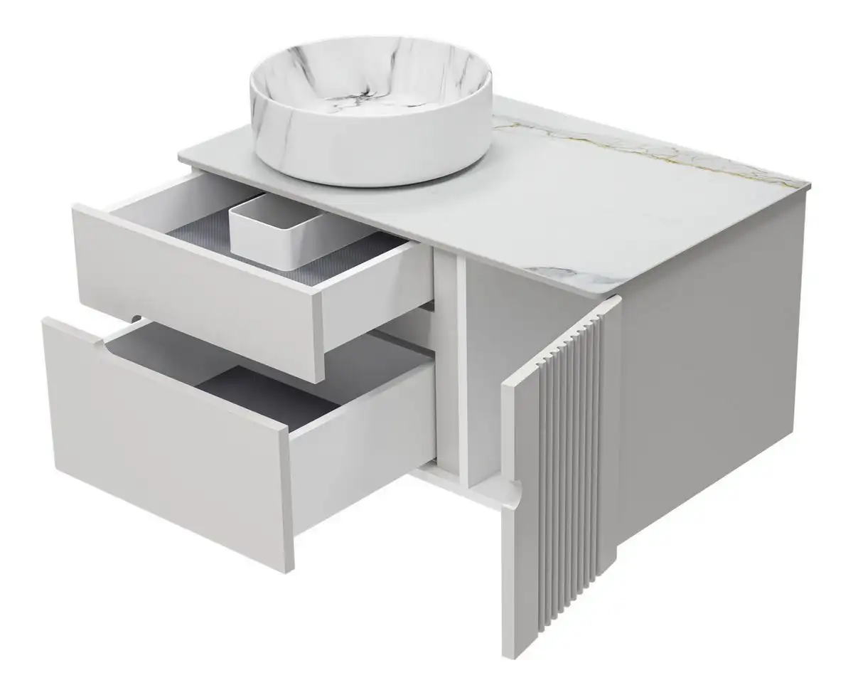 Brevita Тумба под умывальник Pallisandro 80 PAL-50080-501П2Я – фото товара