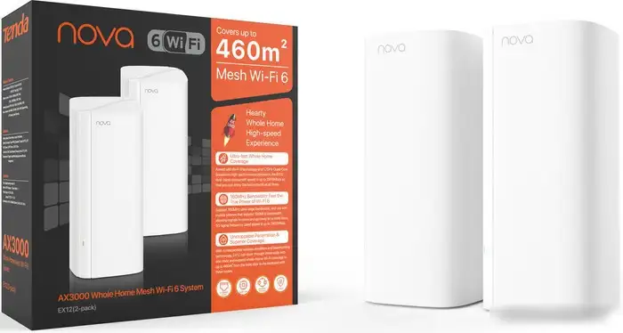 Wi-Fi система Tenda Nova EX12 (2 устройства) – фото товара