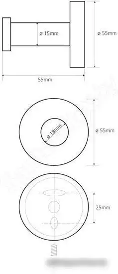 Крючок для ванны Bemeta Neo 104106065 – фото товара